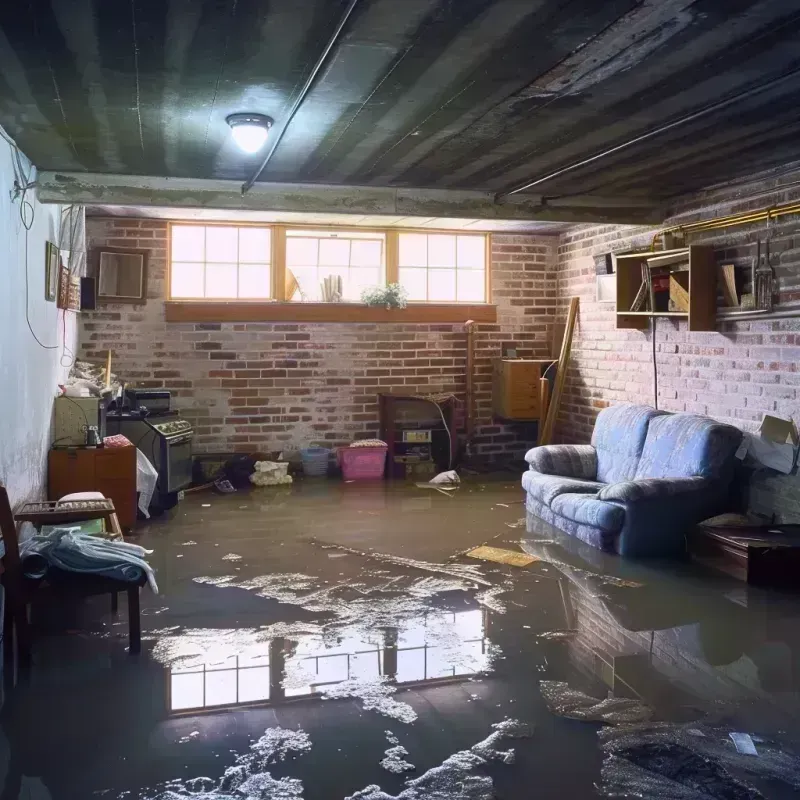 Flooded Basement Cleanup in Southampton County, VA